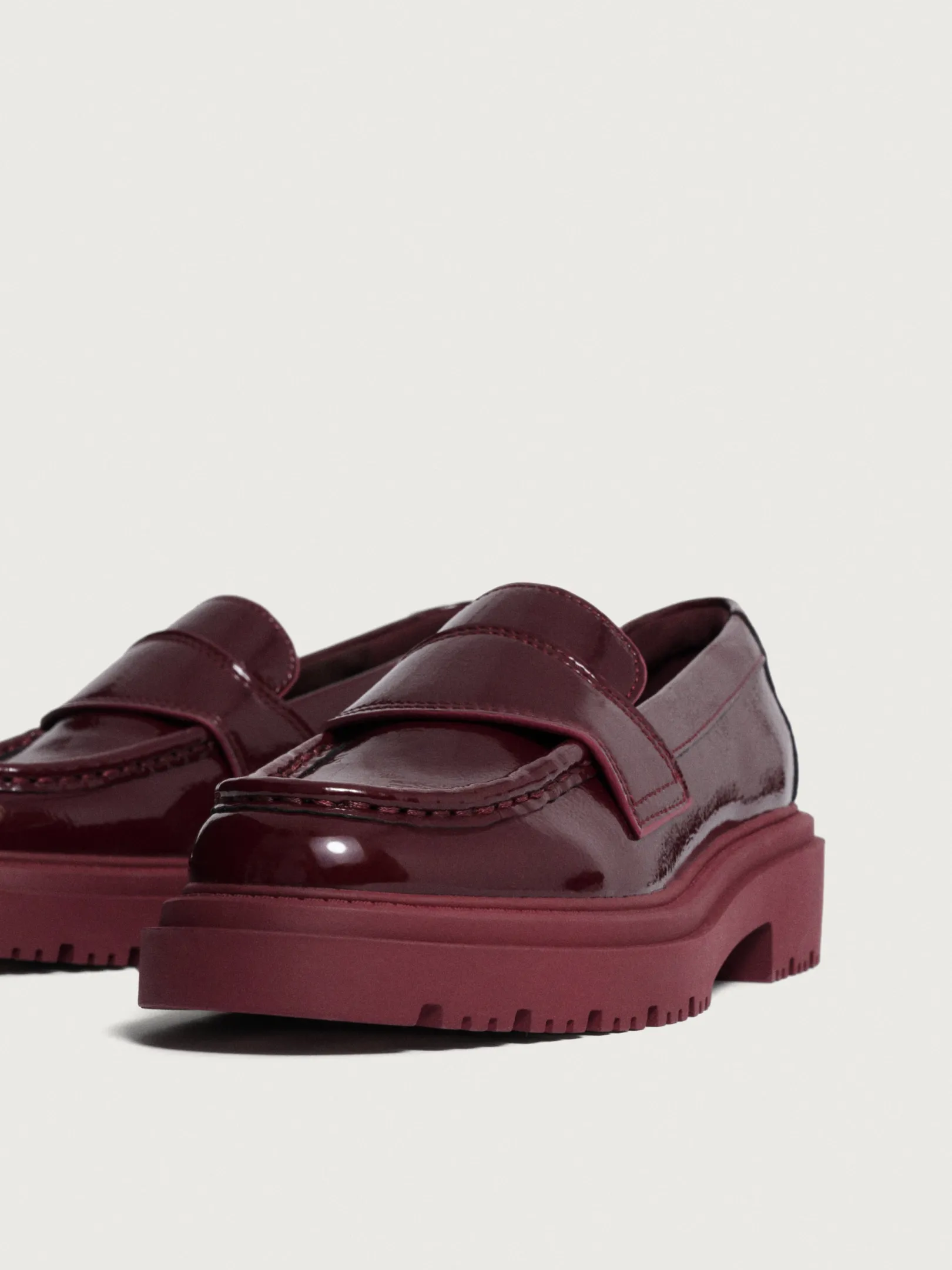 Outlet SCHOOL WIJN LOAFER Flat Shoe